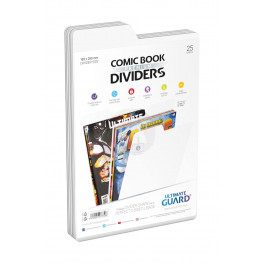 Ultimate Guard Premium Comic Book Dividers White (25)
